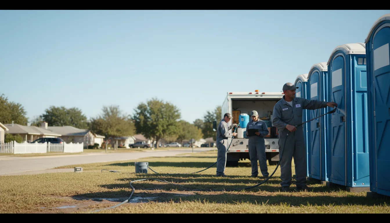 Long-Term Portable Toilet Rental in Joshua, TX near me